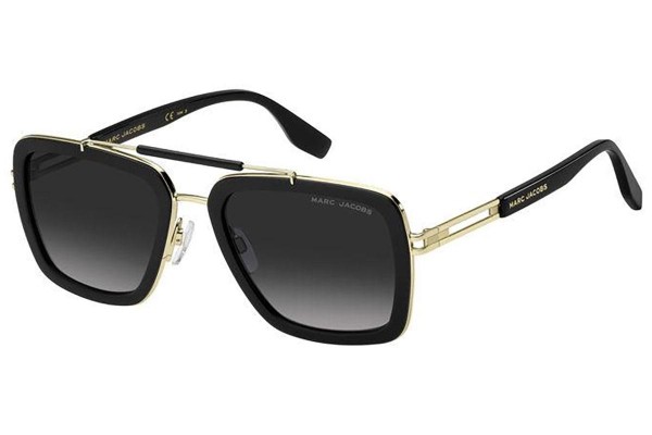 Okulary przeciwsłoneczne Marc Jacobs MARC674/S 807/9O Kwadratowe Czarne