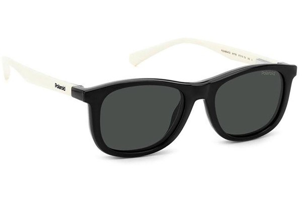 Okulary korekcyjne Polaroid Junior PLD8054/CS 9HT/M9 Polarized Prostokątne Czarne