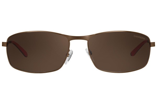 Okulary przeciwsłoneczne Carrera Carrera8012/S J8P/SP Polarized Prostokątne Brązowe