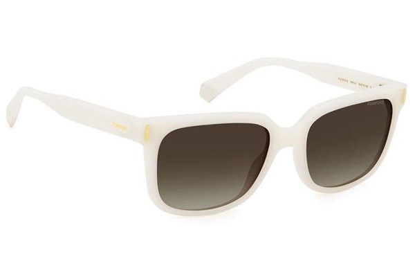 Okulary przeciwsłoneczne Polaroid PLD6191/S VK6/LA Polarized Kwadratowe Białe