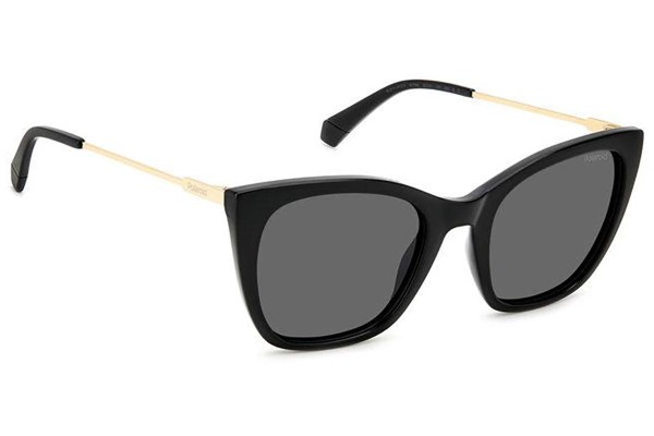 Слънчеви очила Polaroid PLD4144/S/X 807/M9 Polarized Око на котка Черна