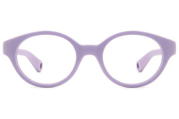 Okulary korekcyjne Polaroid Junior PLDK007 789 Prostokątne Fioletowe
