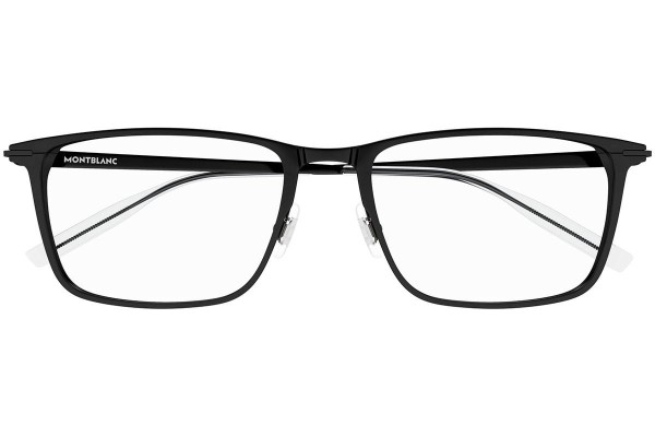 Okulary korekcyjne Mont Blanc MB0285OA 004 Prostokątne Czarne