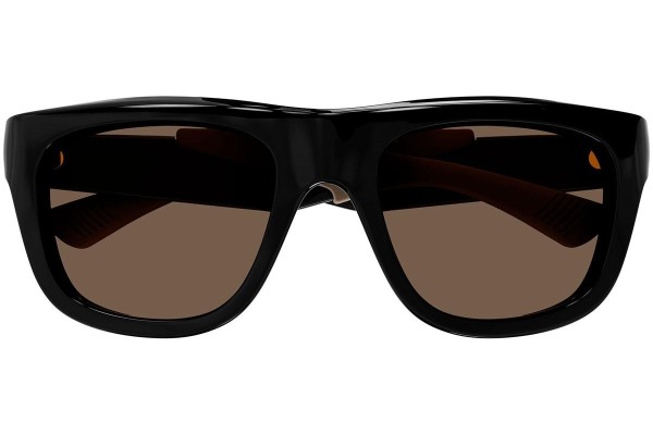 Okulary przeciwsłoneczne Bottega Veneta BV1233S 002 Kwadratowe Czarne