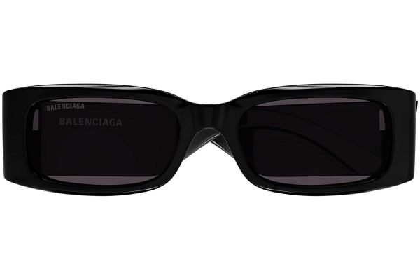Okulary przeciwsłoneczne Balenciaga BB0260S 001 Prostokątne Czarne