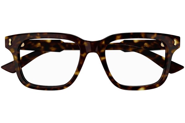 Okulary korekcyjne Gucci GG1265O 008 Prostokątne Havana