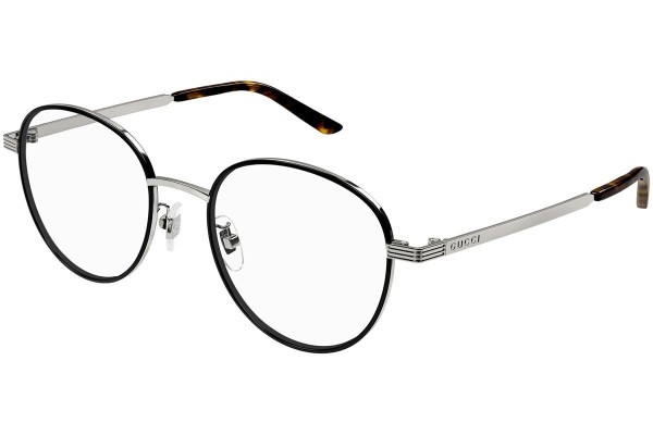 Okulary korekcyjne Gucci GG1353OA 003 Okrągłe Czarne