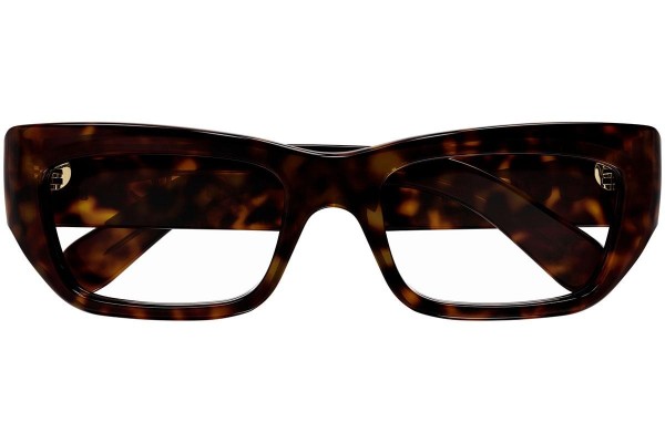 Okulary korekcyjne Gucci GG1297O 003 Prostokątne Havana