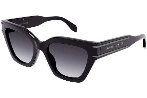 Okulary przeciwsłoneczne Alexander McQueen AM0398S 001 Kwadratowe Czarne