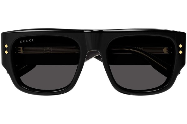 Okulary przeciwsłoneczne Gucci GG1262S 001 Kwadratowe Czarne