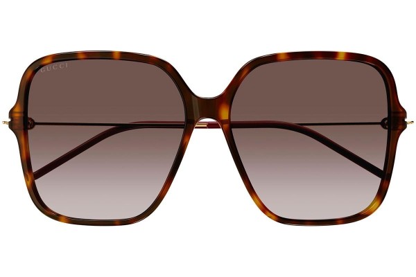 Okulary przeciwsłoneczne Gucci GG1267S 002 Oversize Havana