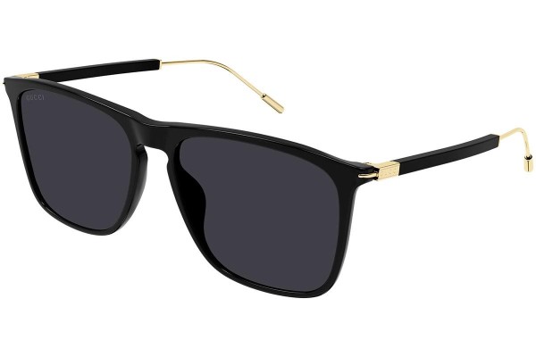 Okulary przeciwsłoneczne Gucci GG1269S 001 Kwadratowe Czarne