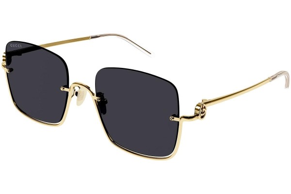 Okulary przeciwsłoneczne Gucci GG1279S 001 Kwadratowe Złote
