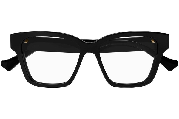 Okulary korekcyjne Gucci GG1302O 004 Kwadratowe Czarne