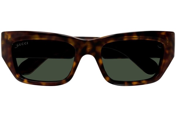 Okulary przeciwsłoneczne Gucci GG1296S 004 Prostokątne Havana