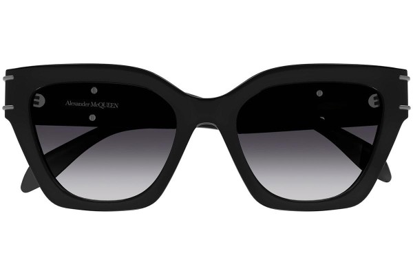 Okulary przeciwsłoneczne Alexander McQueen AM0398S 001 Kwadratowe Czarne