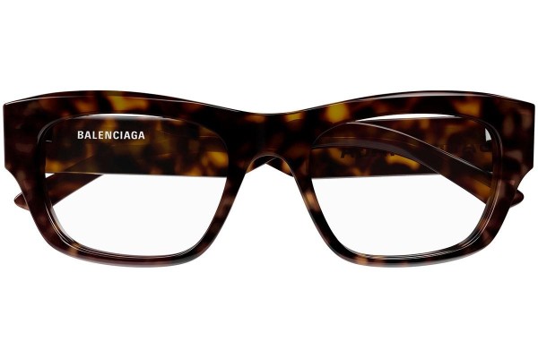 Okulary korekcyjne Balenciaga BB0264O 002 Prostokątne Havana