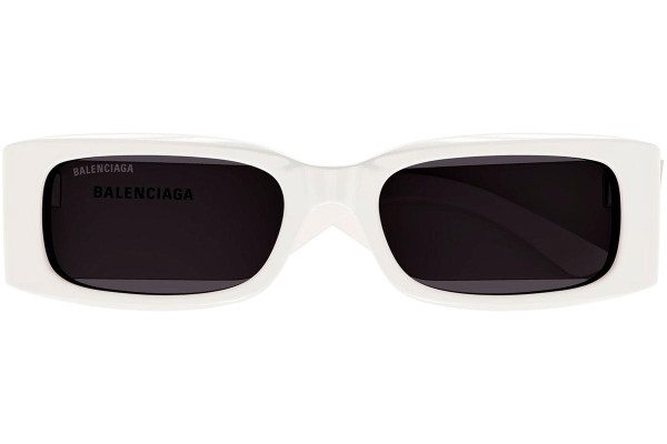 Okulary przeciwsłoneczne Balenciaga BB0260S 003 Prostokątne Białe