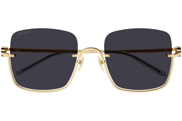 Okulary przeciwsłoneczne Gucci GG1279S 001 Kwadratowe Złote
