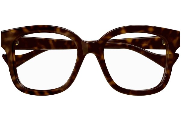 Okulary korekcyjne Gucci GG1258O 005 Kwadratowe Havana