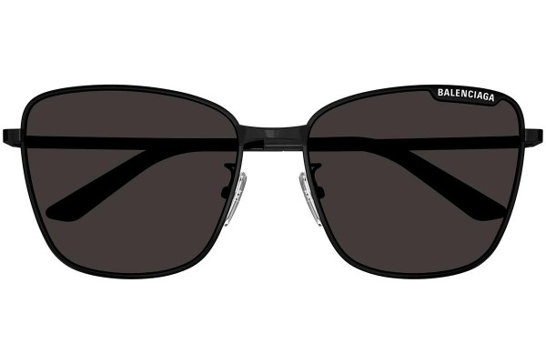 Okulary przeciwsłoneczne Balenciaga BB0279SA 001 Kwadratowe Czarne