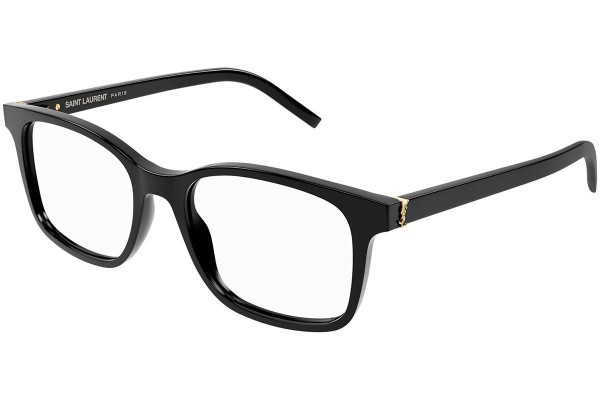 Okulary korekcyjne Saint Laurent SLM120 001 Kwadratowe Czarne