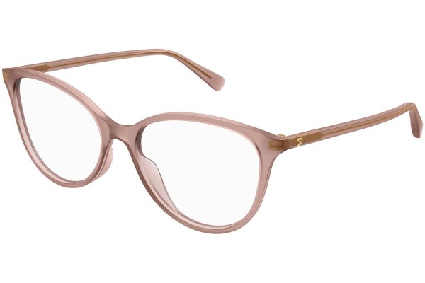 Okulary korekcyjne Gucci GG1359O 004 Okrągłe Różowe