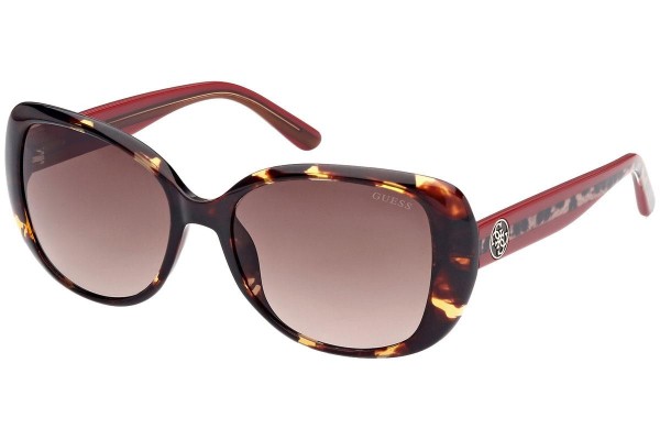 Ochelari de soare Guess GU7822 52F Pătrați Havana