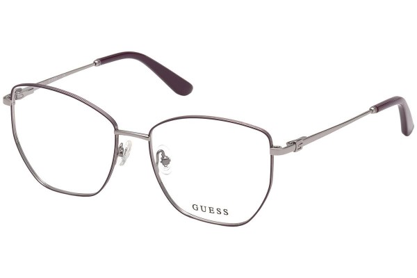 Okulary korekcyjne Guess GU2825 083 Kwadratowe Srebrne