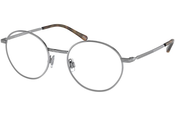 Okulary korekcyjne Polo Ralph Lauren PH1217 9423 Owalne Srebrne