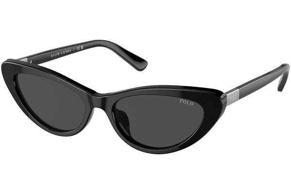 Okulary przeciwsłoneczne Polo Ralph Lauren PH4199U 500187 Kocie oczy Czarne