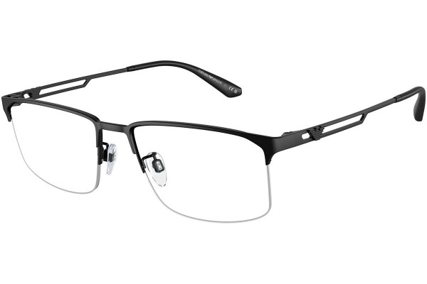 Okulary korekcyjne Emporio Armani EA1143 3001 Kwadratowe Czarne
