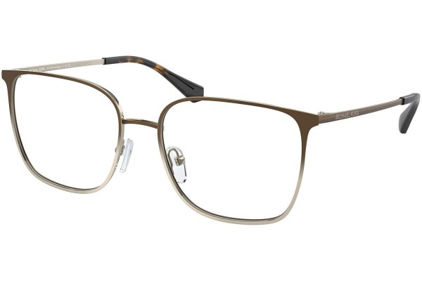 Okulary korekcyjne Michael Kors Portland MK3068 1014 Kwadratowe Brązowe
