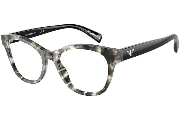 Okulary korekcyjne Emporio Armani EA3162 5193 Kocie oczy Havana