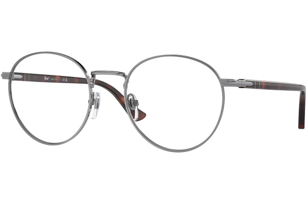 Okulary korekcyjne Persol PO1008V 513 Okrągłe Srebrne