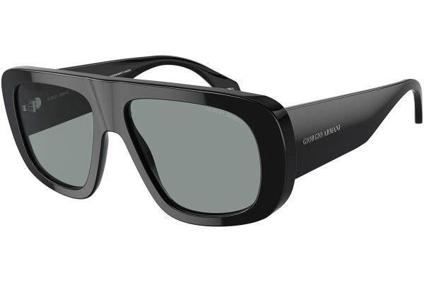Okulary przeciwsłoneczne Giorgio Armani AR8183 587556 Nieregularny Czarne