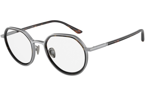Okulary przeciwsłoneczne Giorgio Armani AR6144 3045M4 Nieregularny Srebrne