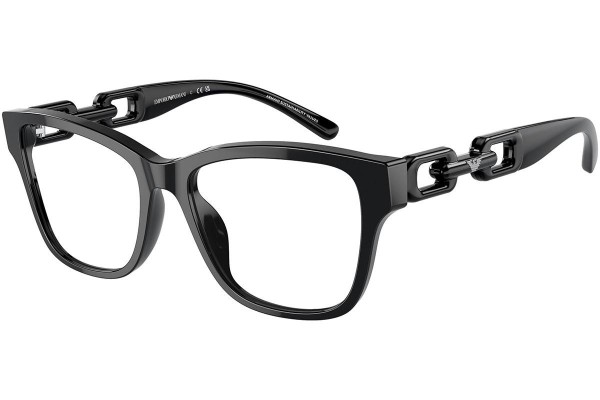 Okulary korekcyjne Emporio Armani EA3222U 5017 Kocie oczy Czarne