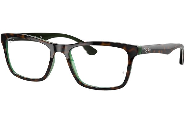 Okulary korekcyjne Ray-Ban RX5279 5974 Kwadratowe Havana