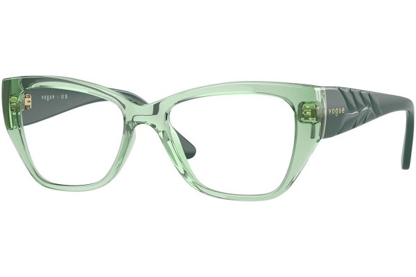 Okulary korekcyjne Vogue Eyewear VO5483 3043 Kocie oczy Zielone