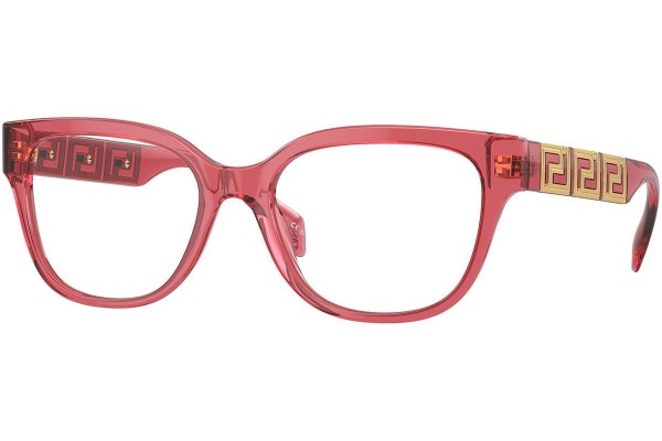 Okulary korekcyjne Versace VE3338 5409 Kocie oczy Różowe
