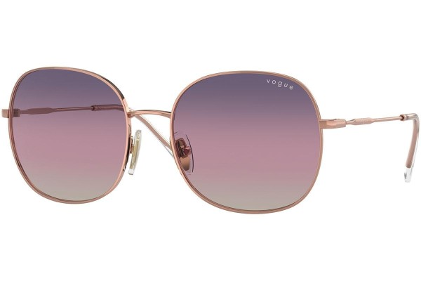 Okulary przeciwsłoneczne Vogue Eyewear VO4272S 5152U6 Okrągłe Złote