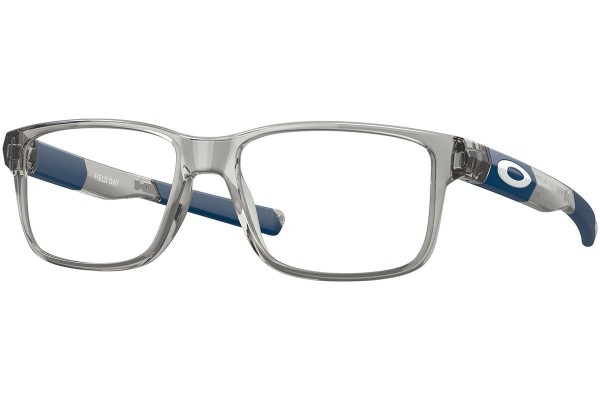 Okulary korekcyjne Oakley Field Day OY8007-10 Kwadratowe Szare