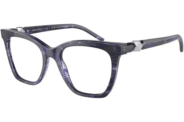 Okulary korekcyjne Giorgio Armani AR7238 6000 Kocie oczy Niebieskie