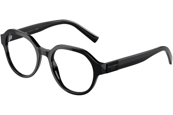 Okulary korekcyjne Dolce & Gabbana DG3367 501 Nieregularny Czarne