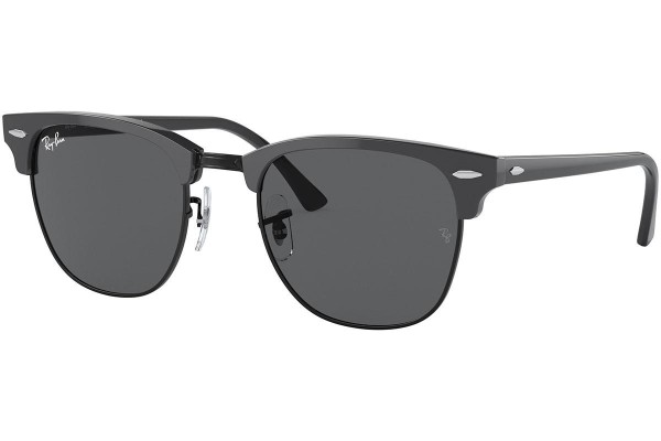 Okulary przeciwsłoneczne Ray-Ban Clubmaster RB3016 1367B1 Browline Szare