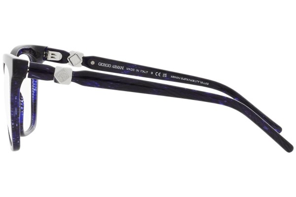Okulary korekcyjne Giorgio Armani AR7238 6000 Kocie oczy Niebieskie