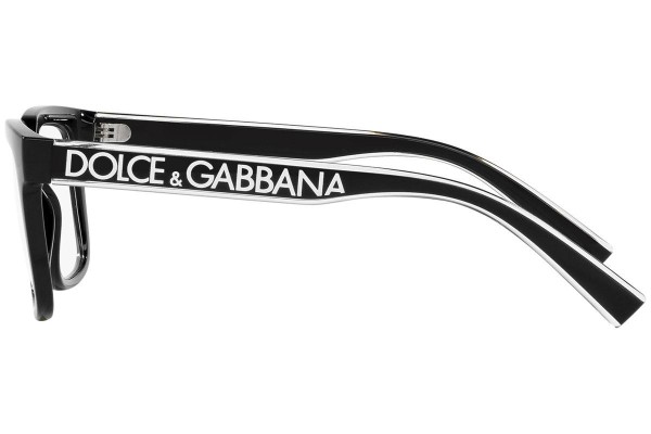 Okulary korekcyjne Dolce & Gabbana DG5101 501 Kwadratowe Czarne