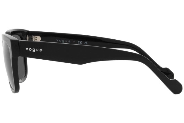 Okulary przeciwsłoneczne Vogue Eyewear VO5490S W44/87 Kwadratowe Czarne