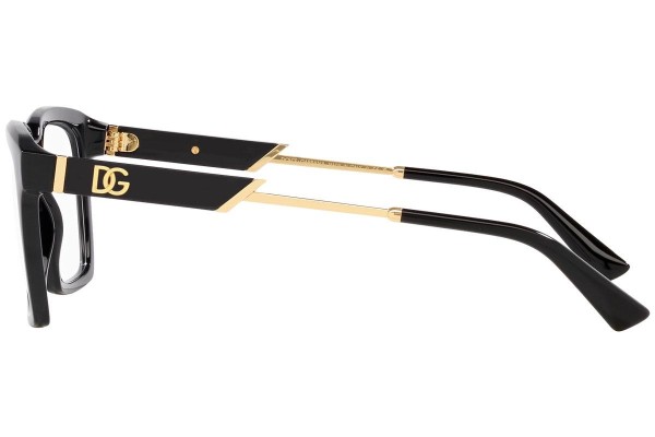 Okulary korekcyjne Dolce & Gabbana DG5104 501 Kwadratowe Czarne